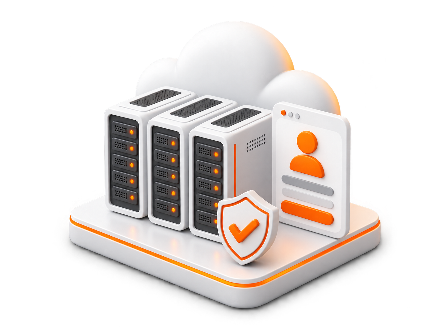 Infraestructura de hosting, cuenta de cliente y acceso protegido